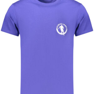 BIKKEMBERGS MEN'S SHORT-SLEEVE T-SHIRT BLUE