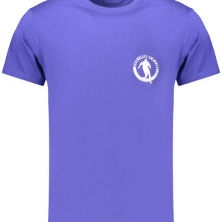 BIKKEMBERGS MEN'S SHORT-SLEEVE T-SHIRT BLUE