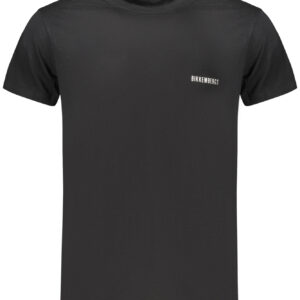 BIKKEMBERGS MEN'S SHORT-SLEEVE T-SHIRT BLACK