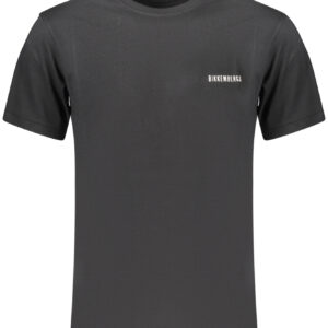 BIKKEMBERGS MEN'S SHORT-SLEEVE T-SHIRT BLACK
