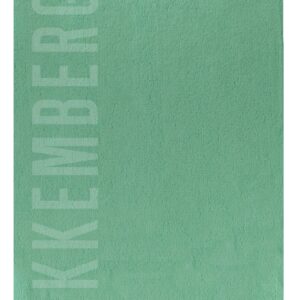 BIKKEMBERGS GREEN BEACH TOWEL FOR WOMEN