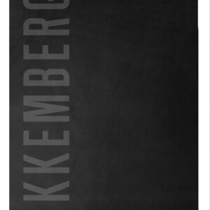 BIKKEMBERGS MEN'S BLACK BEACH TOWEL