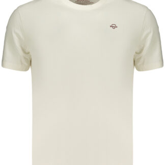 BLAUER APPAREL MEN'S SHORT-SLEEVE T-SHIRT WHITE