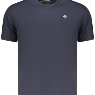 BLAUER APPAREL MEN'S SHORT-SLEEVE T-SHIRT BLUE