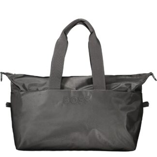 BOSS MEN'S BLACK DUFFLE BAG