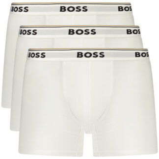 BOSS MEN'S WHITE BOXER