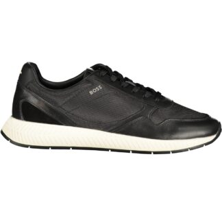 BOSS MEN'S BLACK SPORTS FOOTWEAR
