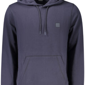 BOSS MEN'S BLUE ZIP-UP SWEATSHIRT