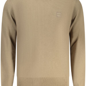 BOSS MEN'S BROWN SWEATER