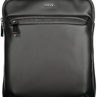 BOSS MEN'S BLACK SHOULDER BAG