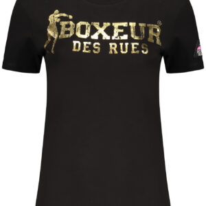 BOXEUR DES RUES WOMEN'S SHORT SLEEVE T-SHIRT BLACK