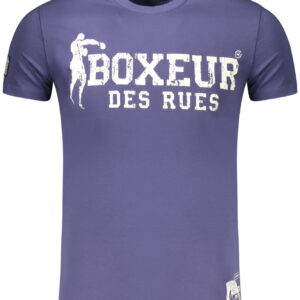 BOXEUR DES RUES MEN'S SHORT SLEEVED T-SHIRT BLUE