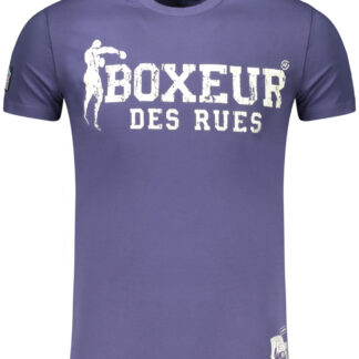BOXEUR DES RUES MEN'S SHORT SLEEVED T-SHIRT BLUE