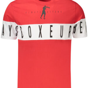 BOXEUR DES RUES MEN'S RED SHORT SLEEVE T-SHIRT