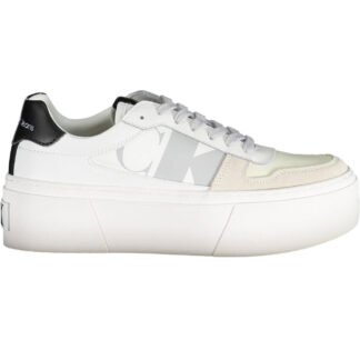 CALVIN KLEIN WHITE WOMEN'S SPORT SHOES