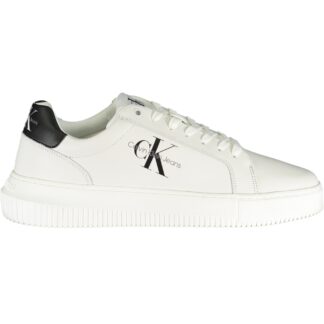 CALVIN KLEIN WHITE MEN'S SPORTS SHOES