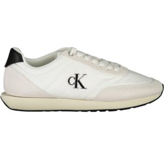 CALVIN KLEIN MEN'S WHITE SPORTS SHOES