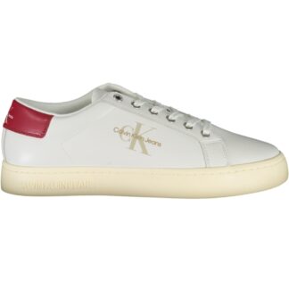 CALVIN KLEIN WHITE MEN'S SPORTS SHOES