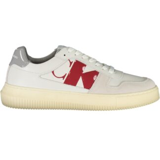 CALVIN KLEIN WHITE MEN'S SPORTS SHOES