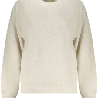 CALVIN KLEIN WOMEN'S GRAY ZIP-UP SWEATSHIRT