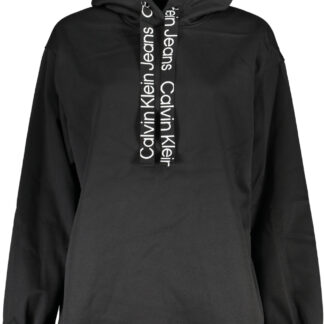 CALVIN KLEIN WOMEN'S ZIPLESS SWEATSHIRT BLACK