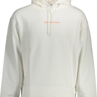 CALVIN KLEIN SWEATSHIRT WITHOUT ZIP MAN WHITE