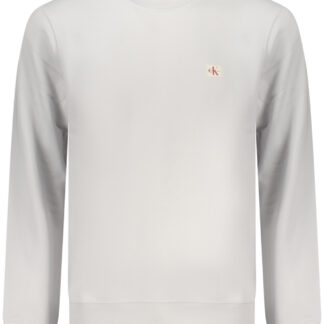 CALVIN KLEIN MEN'S GRAY ZIP-UP SWEATSHIRT