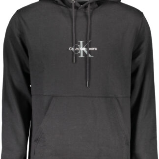 CALVIN KLEIN SWEATSHIRT WITHOUT ZIP MAN BLACK