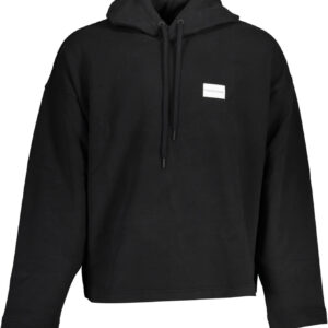 CALVIN KLEIN SWEATSHIRT WITHOUT ZIP BLACK MAN