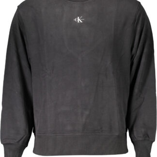 CALVIN KLEIN SWEATSHIRT WITHOUT ZIP BLACK MAN
