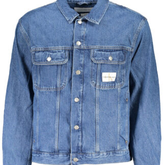 CALVIN KLEIN MEN'S BLUE SPORTS JACKET