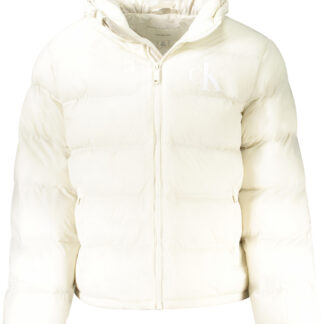 CALVIN KLEIN MEN'S WHITE JACKET