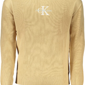 CALVIN KLEIN MEN'S BEIGE SWEATER