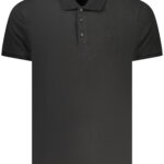 CALVIN KLEIN MEN'S SHORT-SLEEVE POLO SHIRT BLACK