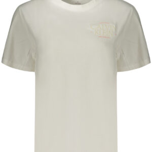 CALVIN KLEIN WOMEN'S SHORT-SLEEVE T-SHIRT WHITE