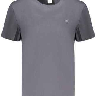 CALVIN KLEIN WOMEN'S SHORT-SLEEVE T-SHIRT GREY