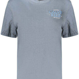 CALVIN KLEIN WOMEN'S SHORT-SLEEVE T-SHIRT GREY