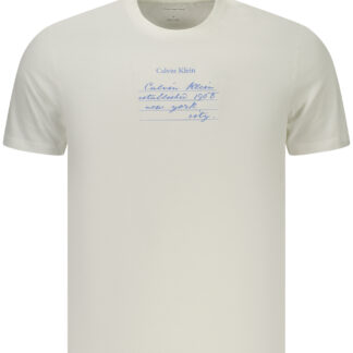 CALVIN KLEIN MEN'S SHORT-SLEEVE T-SHIRT WHITE
