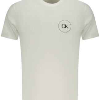 CALVIN KLEIN MEN'S SHORT-SLEEVE T-SHIRT WHITE