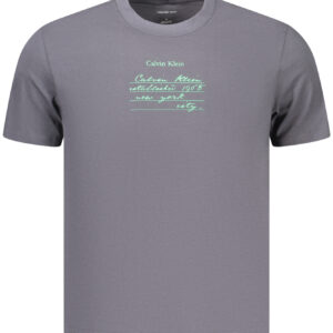 CALVIN KLEIN MEN'S SHORT-SLEEVE T-SHIRT GREY