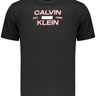 CALVIN KLEIN MEN'S SHORT-SLEEVE T-SHIRT BLACK