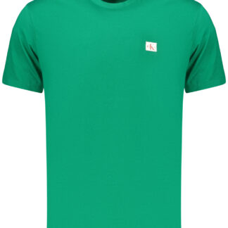 CALVIN KLEIN MEN'S SHORT-SLEEVED T-SHIRT GREEN