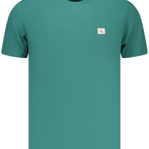 CALVIN KLEIN MEN'S SHORT-SLEEVED T-SHIRT GREEN