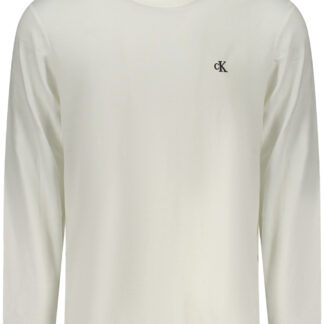 CALVIN KLEIN MEN'S LONG-SLEEVE T-SHIRT WHITE