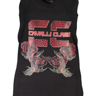 CAVALLI CLASS WOMEN'S TANK TOP BLACK