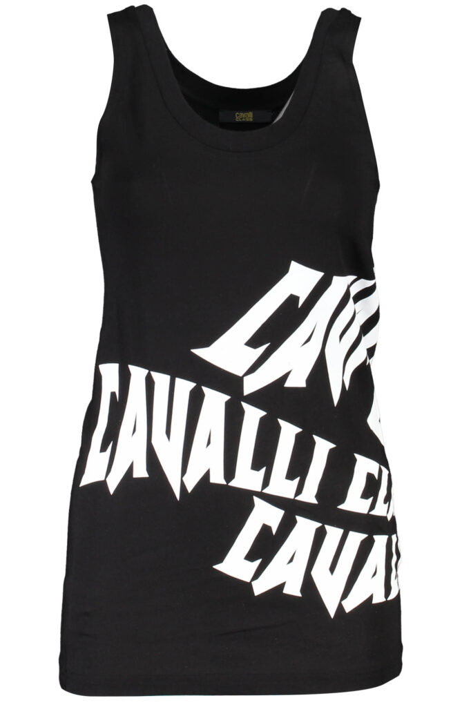 CAVALLI CLASS WOMEN'S TANK TOP BLACK