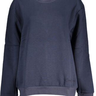 CAVALLI CLASS WOMEN'S ZIPLESS SWEATSHIRT BLUE