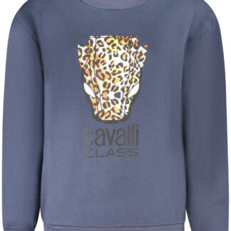CAVALLI CLASS SWEATSHIRT WITHOUT ZIP WOMEN BLUE