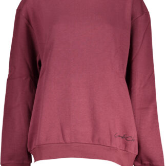 CAVALLI CLASS WOMEN'S SWEATSHIRT WITHOUT ZIP PURPLE
