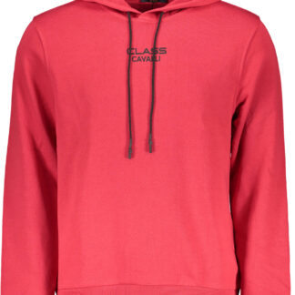 CAVALLI CLASS SWEATSHIRT WITHOUT ZIP MAN RED